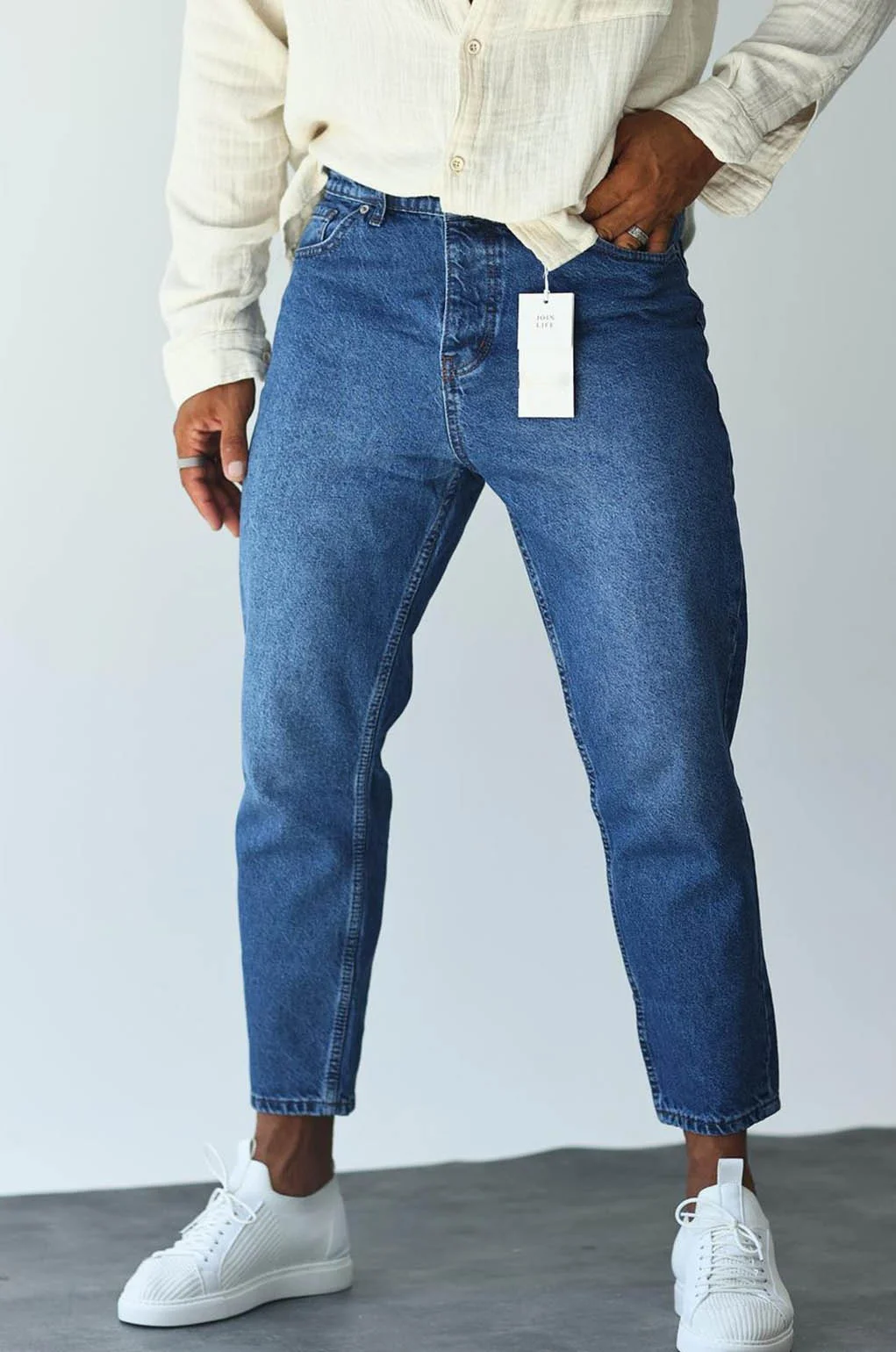 Φωτογραφία προϊόντος: Παντελόνι Jean Loose Fit 416-035