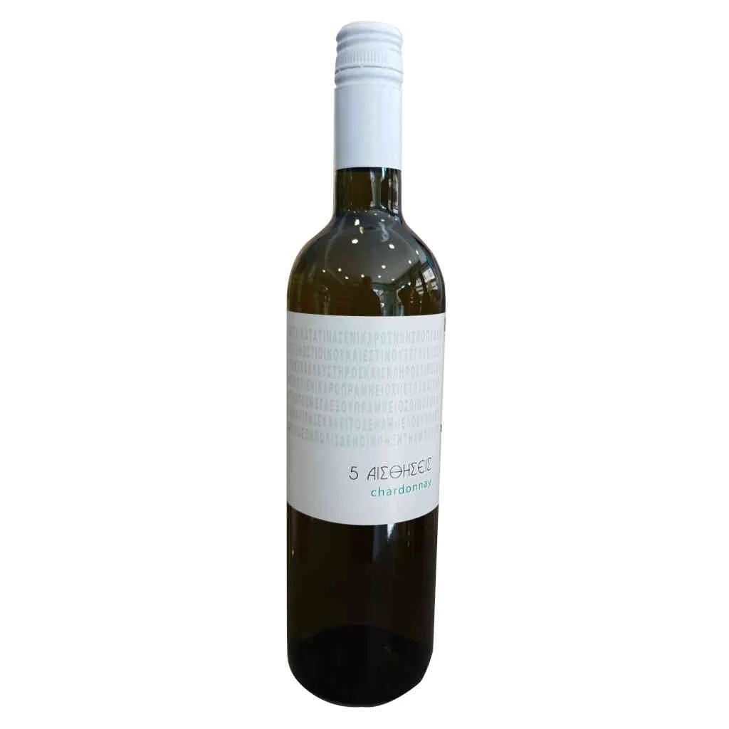 Φωτογραφία προϊόντος: 5 ΑΙΣΘΗΣΕΙΣ CHARDONNAY 2021, , 750 ml