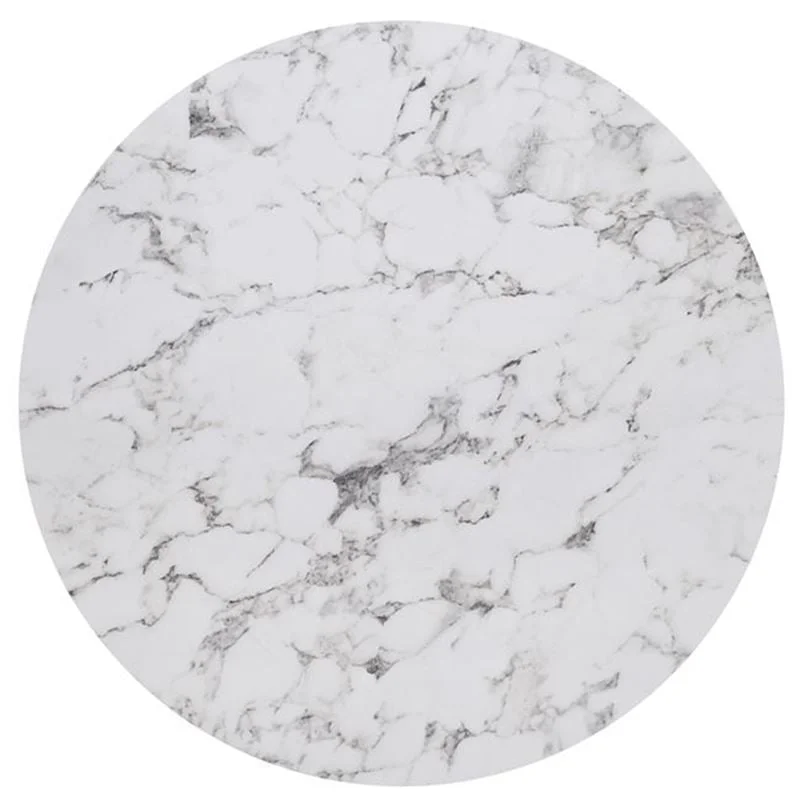 Φωτογραφία προϊόντος: HPL (High Pressure Laminated) Επιφάνεια Τραπεζιού Απόχρωση White Marble, Εξωτερικού χώρου