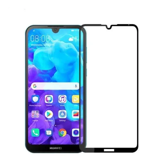 Φωτογραφία προϊόντος: OEM Tempered Glass Full Glue 9H για Huawei Y5 2019 Black
