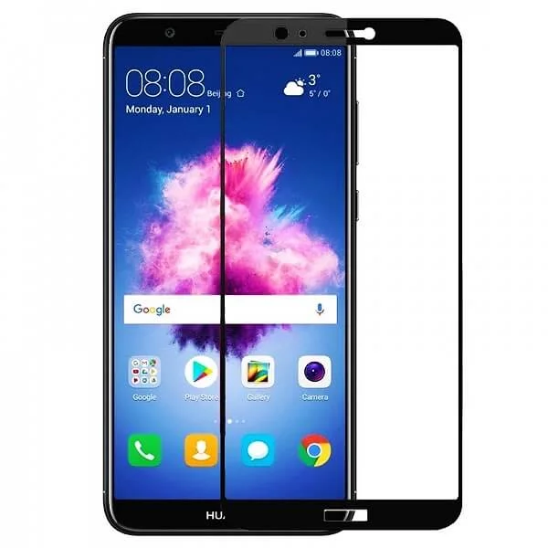 Φωτογραφία προϊόντος: OEM Tempered Glass Full Glue 9H για Huawei P SMART Black