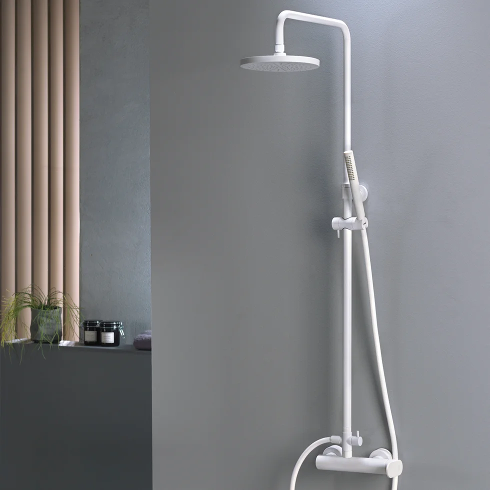 Φωτογραφία προϊόντος: ARMANDO VICARIO Στήλη ντους Slim white matt 500065-300