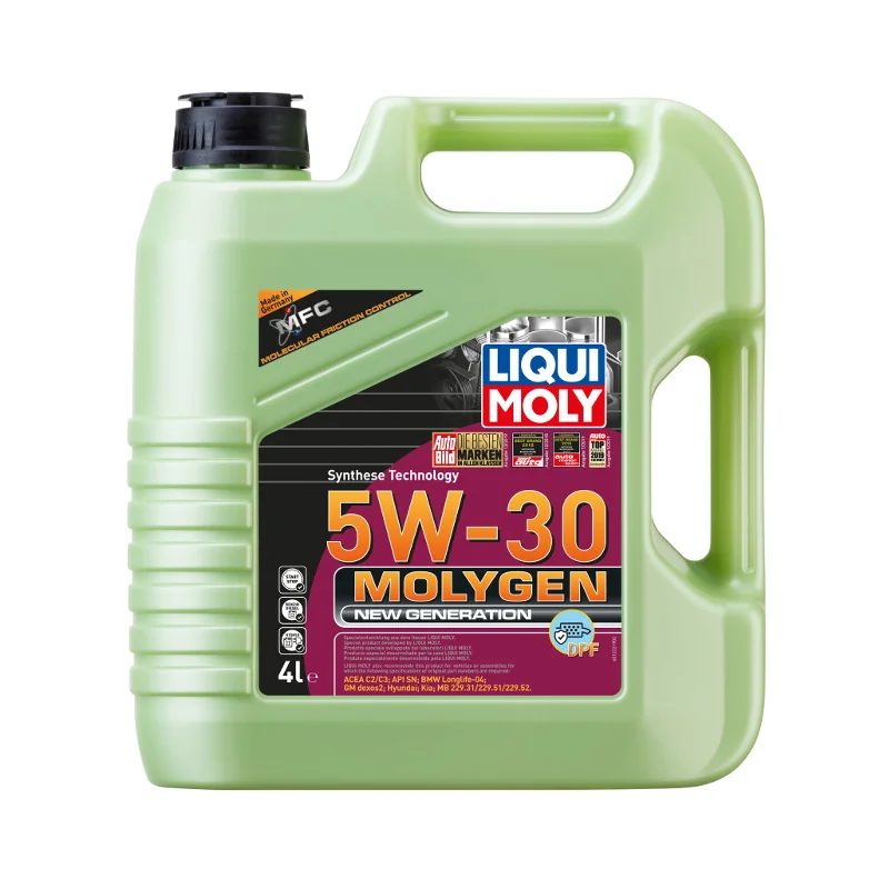 Φωτογραφία προϊόντος: LIQUI Moly molygen NEW GENERATION 5W-30 DPF 4lt