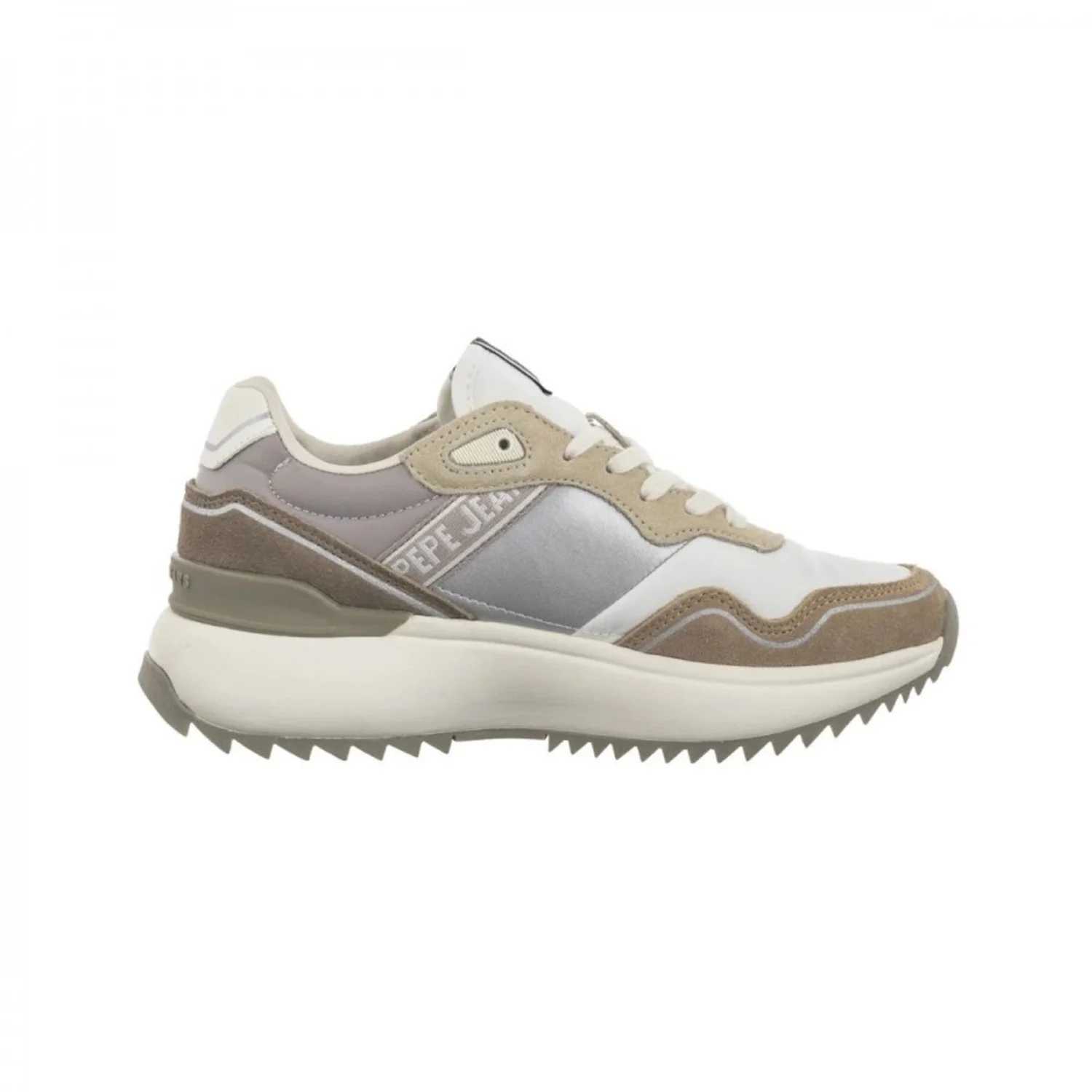 Φωτογραφία προϊόντος: Pepe Jeans Kimi Glam Sneaker Γυναικείο Stone Beige PLS60042