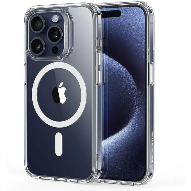 Φωτογραφία προϊόντος: Θήκη ESR Classic Hybrid HaloLock MagSafe Clear για iPhone 15 Pro