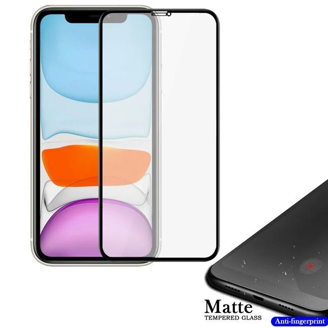 Φωτογραφία προϊόντος: Matte Anti-Fingerprint Tempered Glass (Full Glue) για iPhone 11 Pro Max / XS Max