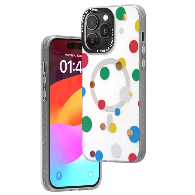 Φωτογραφία προϊόντος: Θήκη Devia Polka Series White iPhone 15 Pro
