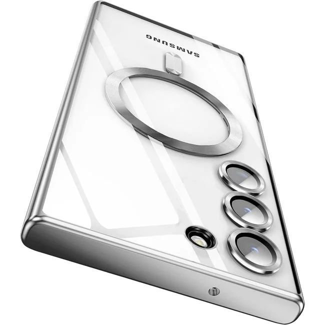 Φωτογραφία προϊόντος: Θήκη Orso MagSafe Camera Protection Bare Look Silver Samsung Galaxy S23