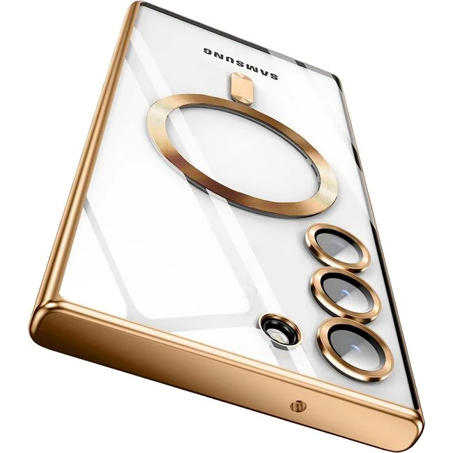 Φωτογραφία προϊόντος: Θήκη Orso MagSafe Camera Protection Bare Look Gold Samsung Galaxy S23