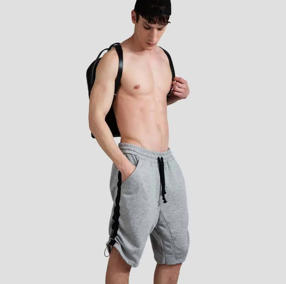 Φωτογραφία προϊόντος: Grey shorts with P/COC logo tape sideways