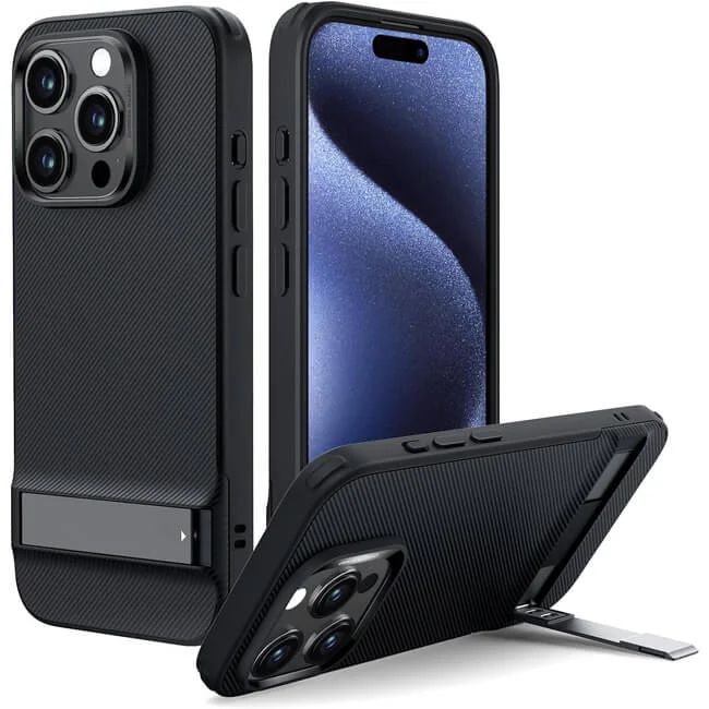 Φωτογραφία προϊόντος: Θήκη ESR Boost Kickstand Black για iPhone 15 Pro