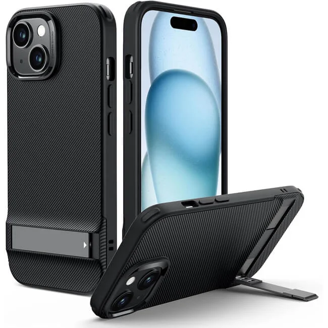 Φωτογραφία προϊόντος: Θήκη ESR Boost Kickstand Black για iPhone 15