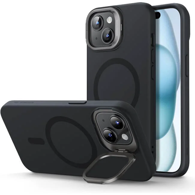 Φωτογραφία προϊόντος: Θήκη ESR Cloud with Stash Stand HaloLock Magsafe Black iPhone 15