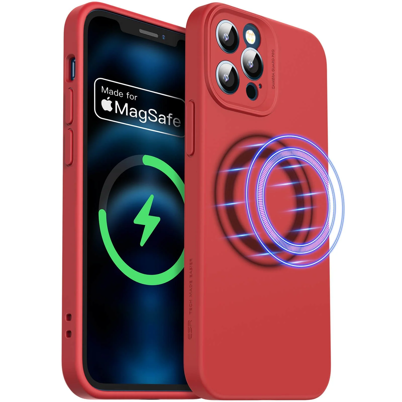 Φωτογραφία προϊόντος: Θήκη ESR iPhone 12 Pro Cloud Red MagSafe Certified