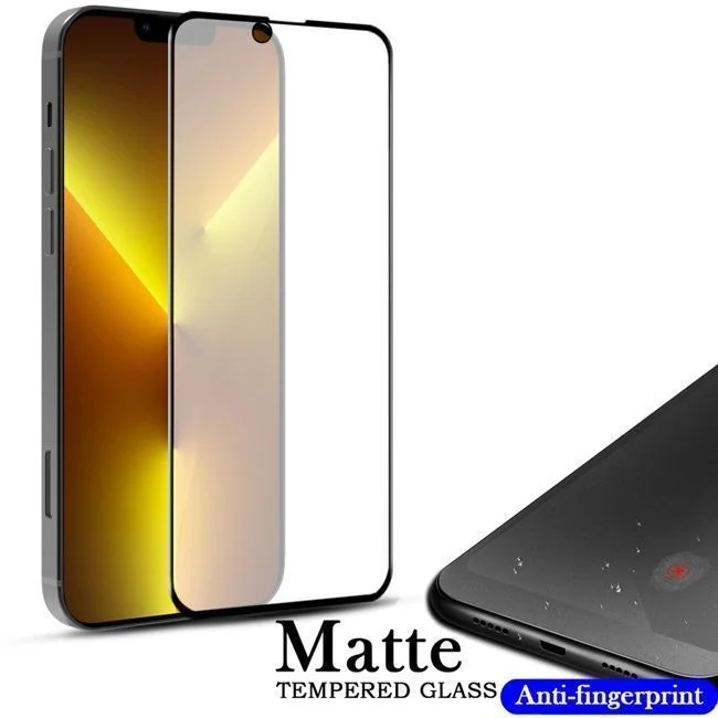 Φωτογραφία προϊόντος: Orso Matte Anti-Fingerprint Full Glue Tempered Glass για iPhone 11 Pro / X / XS