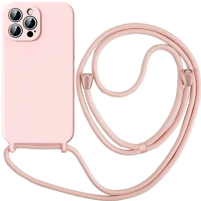 Φωτογραφία προϊόντος: Θήκη Orso Cloud Κορδόνι Pink Sand iPhone 15 Pro