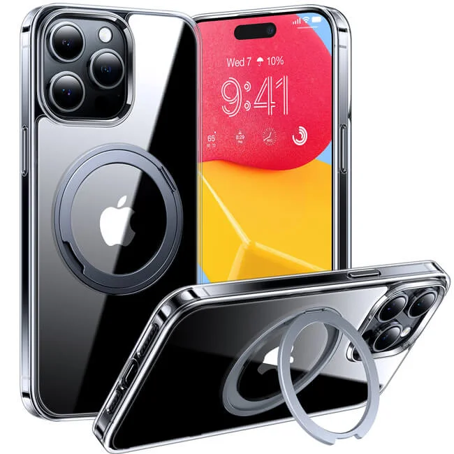 Φωτογραφία προϊόντος: Θήκη Torras Ostand Pro MagSafe Kickstand Clear iPhone 15 Pro Max