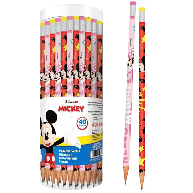 Φωτογραφία προϊόντος: Μολύβι με Γόμα Mickey, Minnie