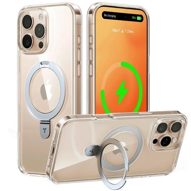 Φωτογραφία προϊόντος: Θήκη Torras Ostand MagSafe Kickstand Clear iPhone 16 Pro