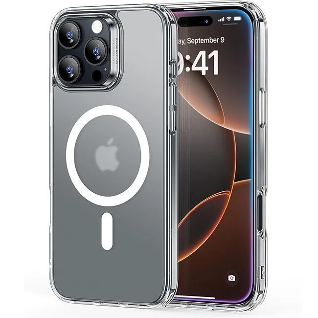 Φωτογραφία προϊόντος: Θήκη ESR Classic Hybrid HaloLock MagSafe Frosted Clear για iPhone 16 Pro Max