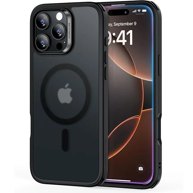 Φωτογραφία προϊόντος: Θήκη ESR Classic Hybrid HaloLock MagSafe Frosted Black iPhone 16 Pro Max