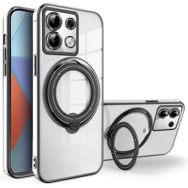 Φωτογραφία προϊόντος: Θήκη Orso Ostand Black Xiaomi Redmi Note 13 Pro 5G