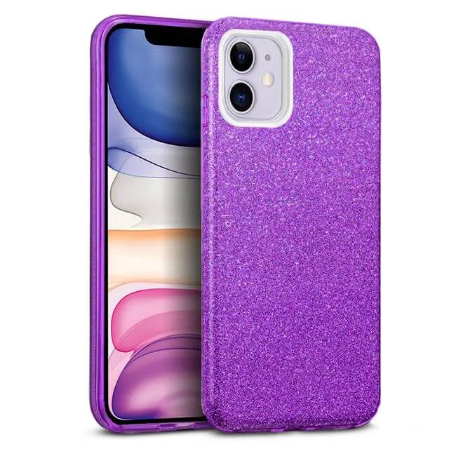 Φωτογραφία προϊόντος: Θήκη Hybrid Strass Violet iPhone 11