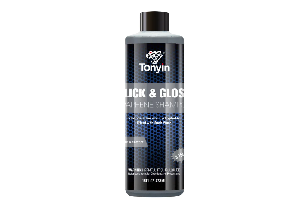 Φωτογραφία προϊόντος: Tonyin Slick & Gloss Graphene Ceramic Shampoo – Σαμπουάν Αυτοκινήτου με Γραφένιο 473ml - TN04D