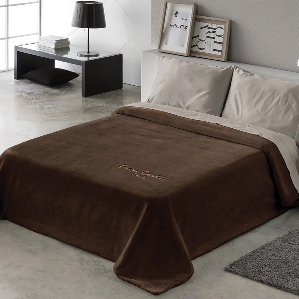Φωτογραφία προϊόντος: ΚΟΥΒΕΡΤΑ FLEECE PIERRE CARDIN ΜΟΝΗ 160X220 ROCHE 745 VISON (7)