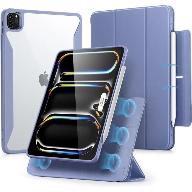 Φωτογραφία προϊόντος: Θήκη ESR Rebound Hybrid 360 Lavender για iPad Pro 11 (2024)