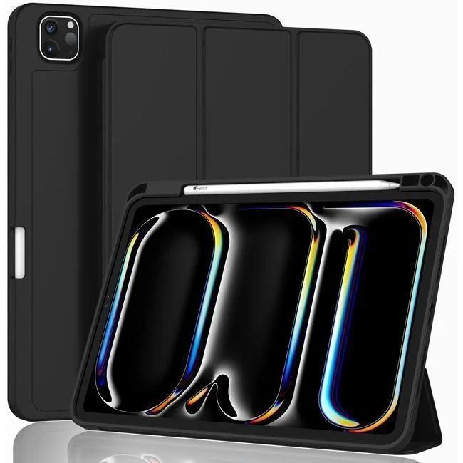 Φωτογραφία προϊόντος: Θήκη Soft TPU Flexible Pencil Holder Black iPad Pro 13 2024