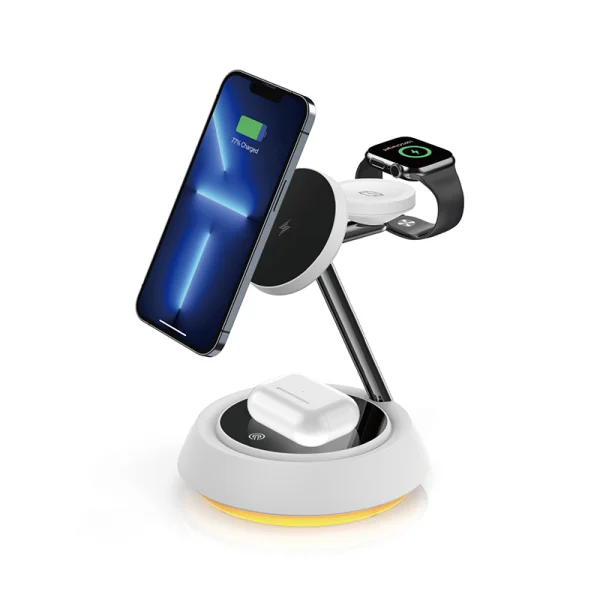 Φωτογραφία προϊόντος: WiWU 3 in 1 Magnetic Wireless Charging Station 15W (W002)