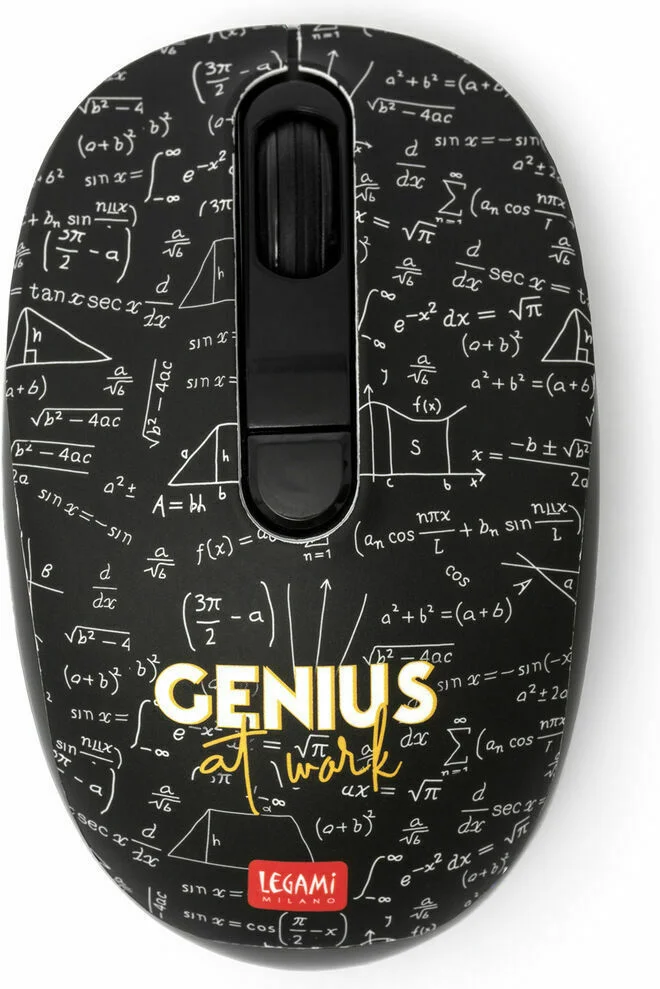 Φωτογραφία προϊόντος: Legami Milano Genius Ασύρματο Ποντίκι Optical Μαύρο