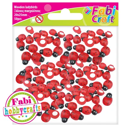 Φωτογραφία προϊόντος: Πασχαλίτσες Fabi 20x25mm 50 τεμ