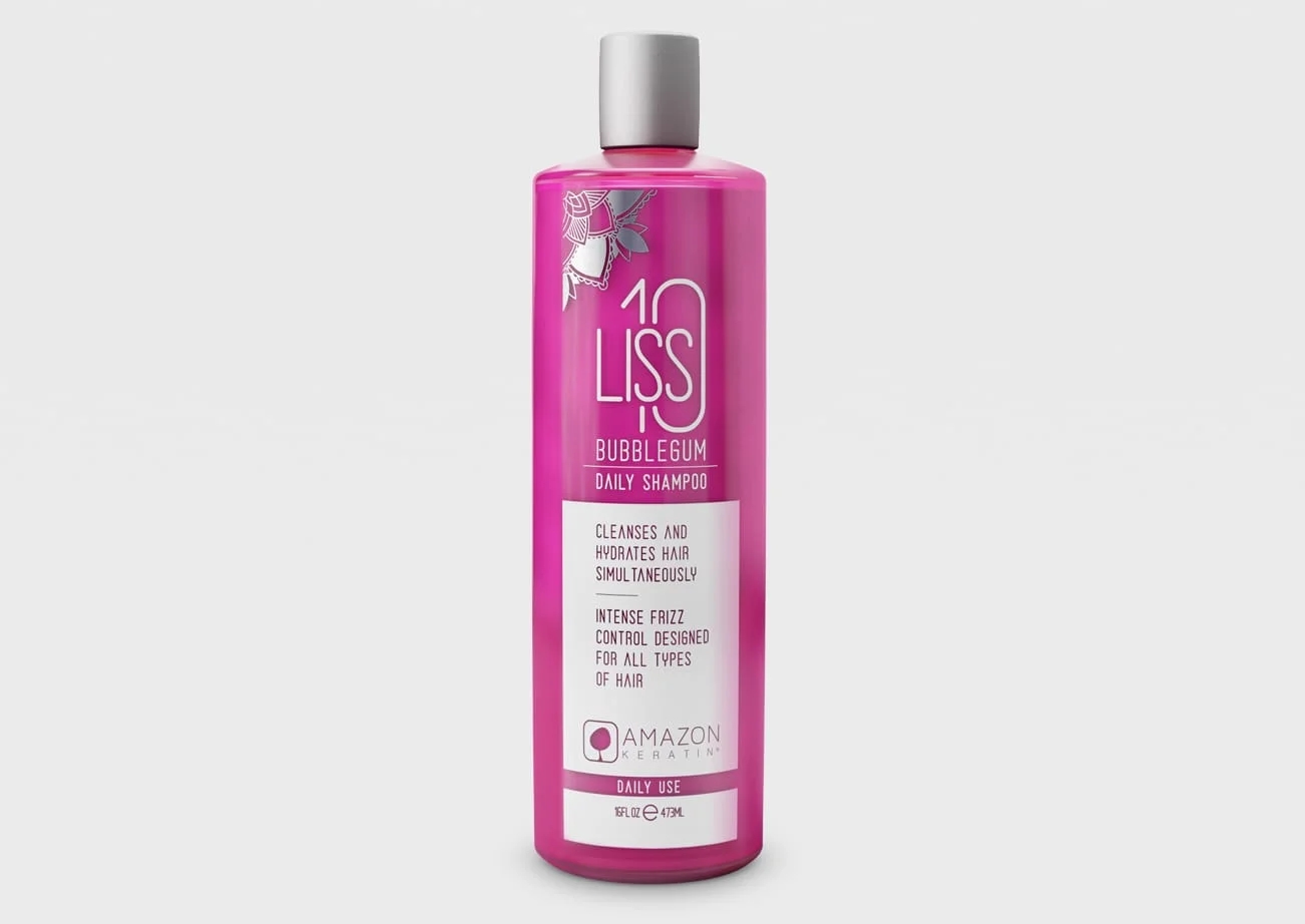 Φωτογραφία προϊόντος: Amazon Keratin Liss10 Bubblegum Daily Shampoo 473ml
