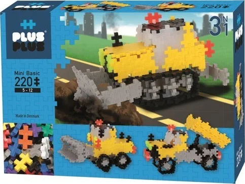 Φωτογραφία προϊόντος: Plus Plus Mini Basic 3 σε 1 Roadwork (220 τμχ)
