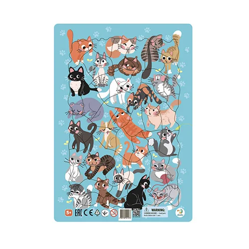 Φωτογραφία προϊόντος: FRAME PUZZLE KITTEN - Πάζλ με πλαίσιο Γατάκι 53τμχ (Dodo)