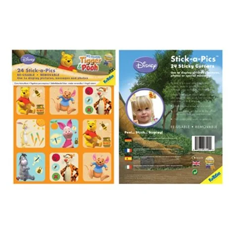 Φωτογραφία προϊόντος: WINNIE THE POOH 24 ΓΩΝΙΕΣ FunToSee FUN7102 Αυτοκόλλητα τοίχου
