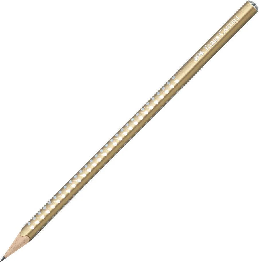Φωτογραφία προϊόντος: Μολύβι Faber-Castell Sparkle B Περλέ χρυσό 118214