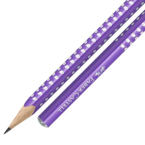 Φωτογραφία προϊόντος: Μολύβι Faber Castell Sparkle ΙΙ Λιλά 118204