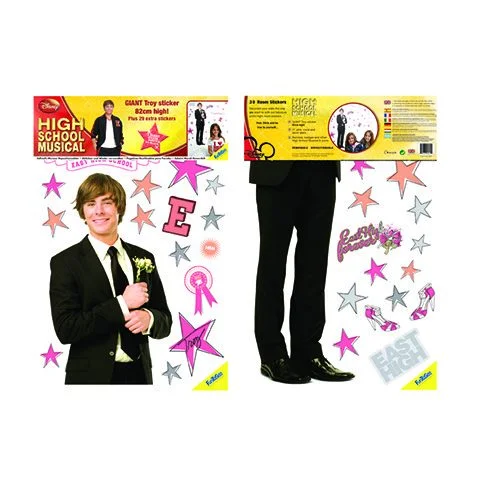 Φωτογραφία προϊόντος: HIGH SCHOOL MUSICAL – TROY FUN5601 Fun To See Αυτοκόλλητα τοίχου