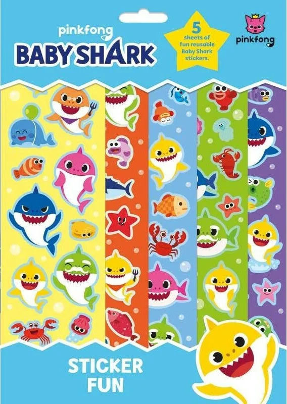 Φωτογραφία προϊόντος: Baby Shark Αυτοκόλλητα TM074156