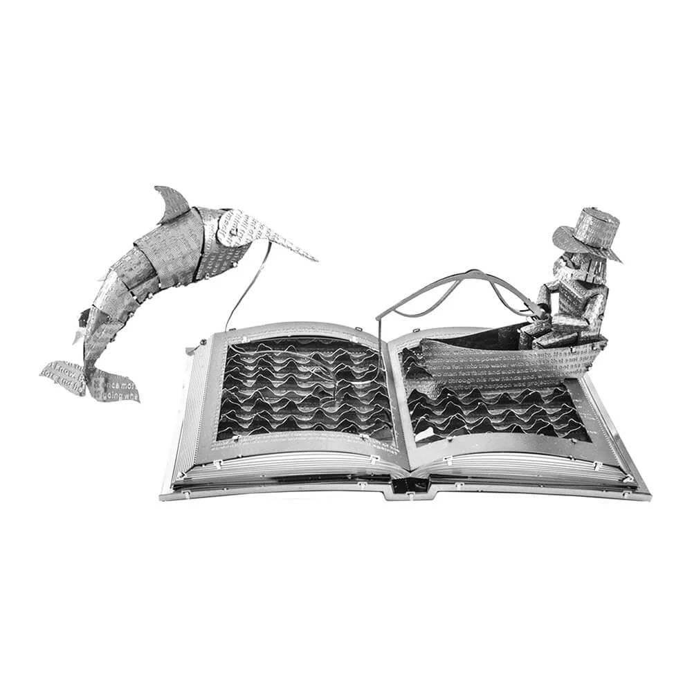 Φωτογραφία προϊόντος: The Old Man and The Sea Book Sculpture (2φ) Fascinations / Metal Earth