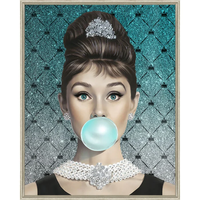 Φωτογραφία προϊόντος: KARE Πίνακας Muse Bubble Diva Πολύχρωμος 40x3.5x50εκ. - Μπλε - 40Μx4Πx50Υ