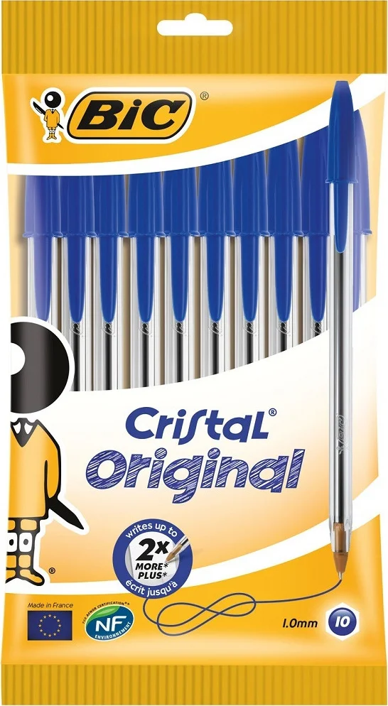 Φωτογραφία προϊόντος: BIC Cristal στυλό διαρκείας 1,0mm Original (10 τεμ.)