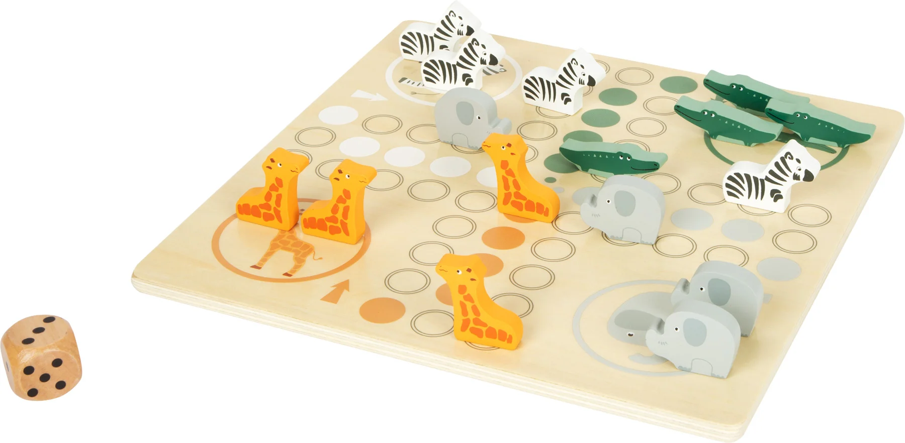 Φωτογραφία προϊόντος: Ξύλινο Ludo «Safari» Small Foot SM11697