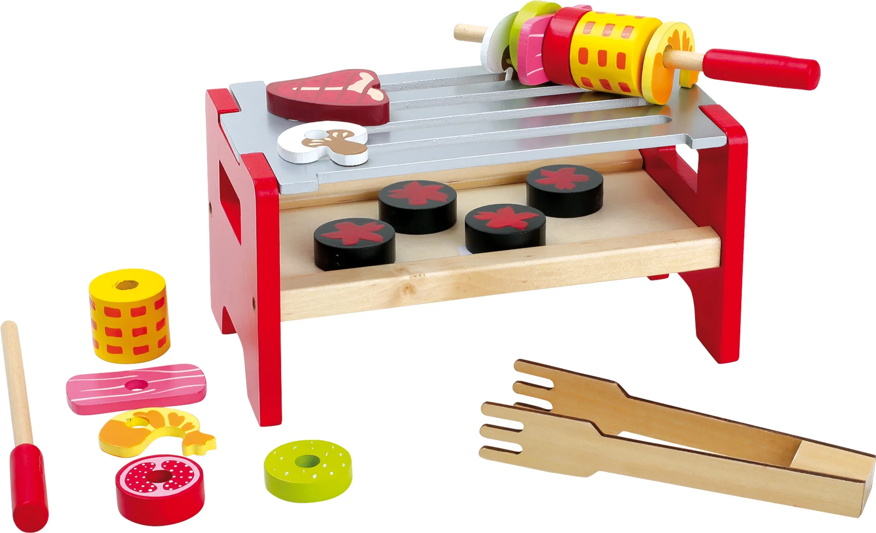 Φωτογραφία προϊόντος: Ξύλινο Grill Small Foot (Small Foot) – Μικρό σετ για παιχνίδι ρόλων