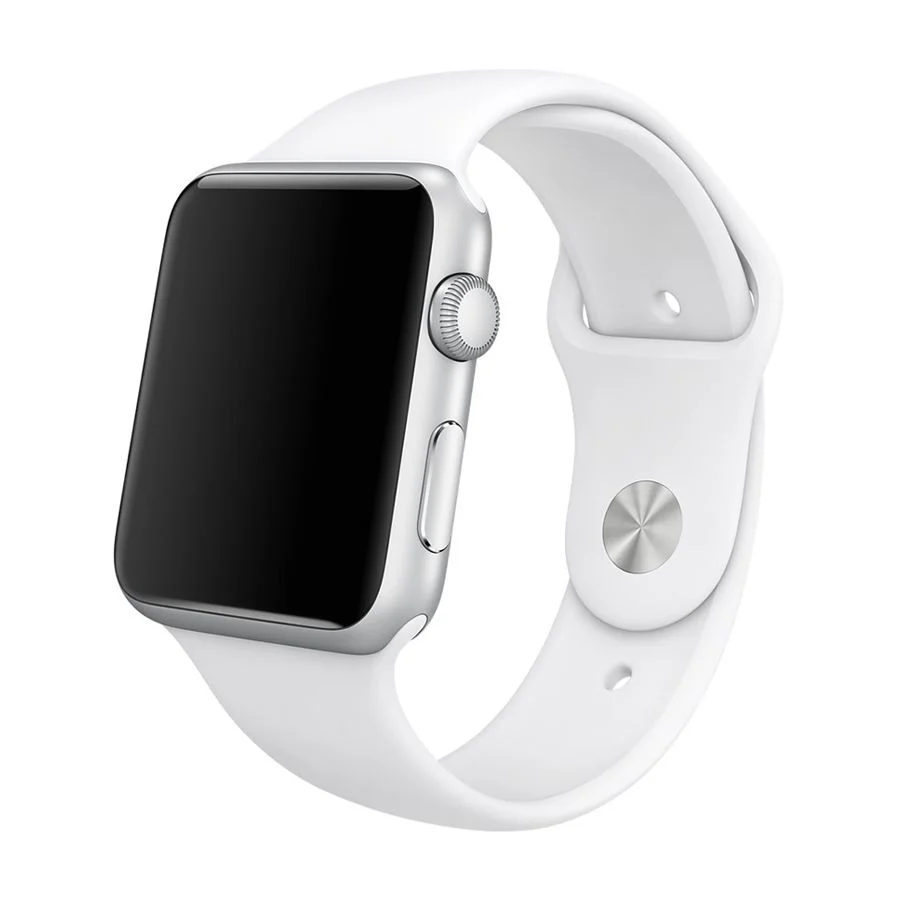 Φωτογραφία προϊόντος: Kakapi Λευκό Silicone Λουράκι Apple Watch 38/40/41