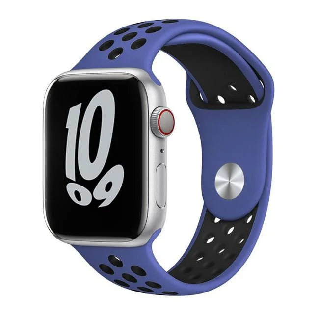 Φωτογραφία προϊόντος: Orso Violet/Black Sport Silicone Λουράκι Apple Watch 38/40/41