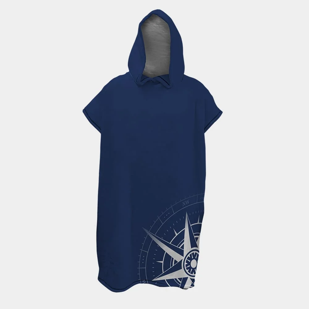 Φωτογραφία προϊόντος: Athlon Poncho Towel - Compass Rose